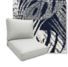 Kauai Navy by Revolution Performance Fabrics Deep Seating Patio Chair Cushions