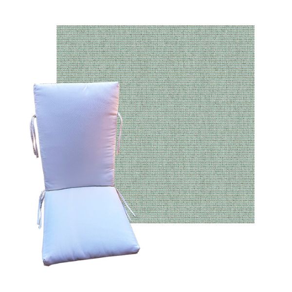 Outdura Coastline Breeze Universal Premium Patio Chair Cushion in 9 sizes. - Outdura Cushions for Chairs