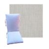 Outdura Coastline Silver Universal Premium Patio Chair Cushion in 9 sizes. - 