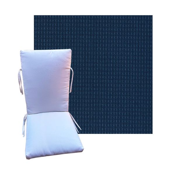 Outdura ETC Midnight Universal Premium Patio Chair Cushion in 9 sizes. - Outdura Cushions for Chairs