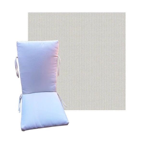 Outdura Gidget Mist Universal Premium Patio Chair Cushion in 9 sizes. - Outdura Cushions for Chairs