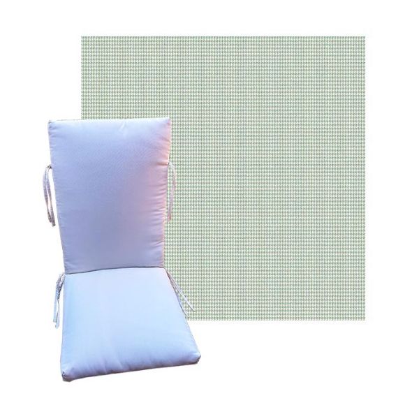 Outdura Gidget Seaglass Universal Premium Patio Chair Cushion in 9 sizes. - Outdura Cushions for Chairs