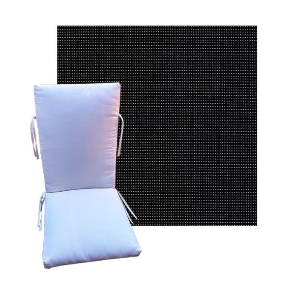 Outdura Sparkle Mica Universal Premium Patio Chair Cushion in 9 sizes. - Outdura Cushions for Chairs