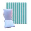 Outdura Seaside Lagoon Universal Premium Patio Chair Cushion in 9 sizes. - Patio Cushions for Chairs