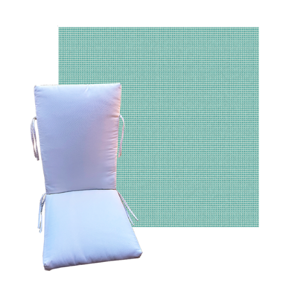 Outdura Sparkle Pool Universal Premium Patio Chair Cushion in 9 sizes. - Outdura Cushions for Chairs