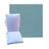 Outdura Scoop Aqua Universal Premium Patio Chair Cushion in 9 sizes. - Patio Cushions for Chairs