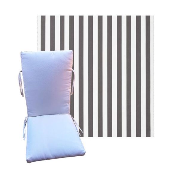 Outdura Kinzie Steel Universal Premium Patio Chair Cushion in 9 sizes. - Outdura Cushions for Chairs