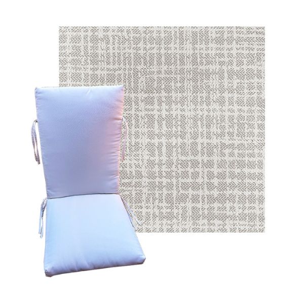 Outdura Cortez Moon Universal Premium Patio Chair Cushion in 9 sizes. - Patio Cushions for Chairs