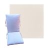 Outdura Cortez Snow Universal Premium Patio Chair Cushion in 9 sizes. - Patio Cushions for Chairs