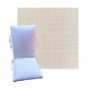 Outdura Cortez Ecru Universal Premium Patio Chair Cushion in 9 sizes. - Patio Cushions for Chairs