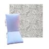Outdura Fantasy Dove Universal Premium Patio Chair Cushion in 9 sizes. - Patio Cushions for Chairs