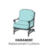 Hanamint Replacement Cushions for Spring Club Chair | Custom Outdoor Cushions
