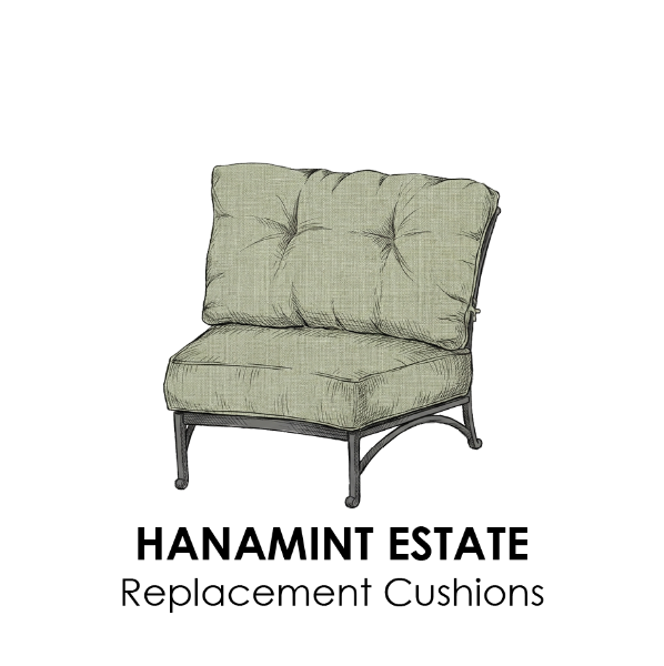 Hanamint Replacement Cushions Crescent Sofa