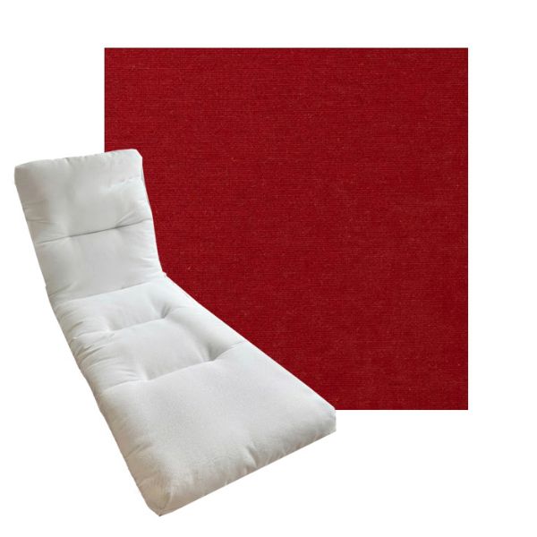 Tufted Style Universal Chaise Lounge Cushions | Sunbrella Outdoor Fabric | 3 Sizes