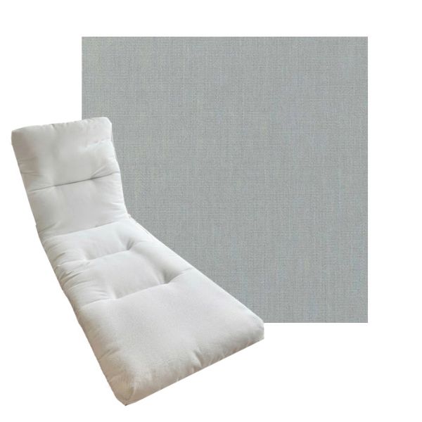 Tufted Style Universal Chaise Lounge Cushions | Sunbrella Outdoor Fabric | 3 Sizes