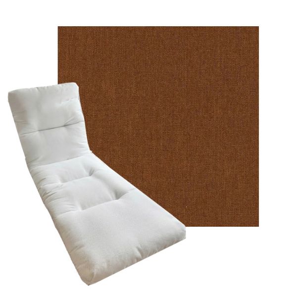 Tufted Style Universal Chaise Lounge Cushions | Sunbrella Outdoor Fabric | 3 Sizes