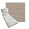 Tufted Style Universal Chaise Lounge Cushions | Sunbrella Outdoor Fabric | 3 Sizes