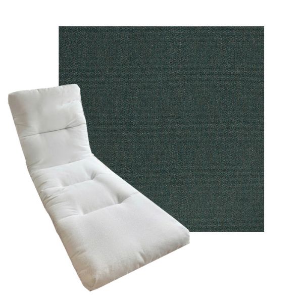 Tufted Style Universal Chaise Lounge Cushions | Sunbrella Outdoor Fabric | 3 Sizes