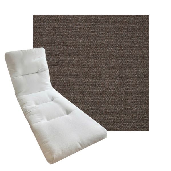 Tufted Style Universal Chaise Lounge Cushions | Sunbrella Outdoor Fabric | 3 Sizes