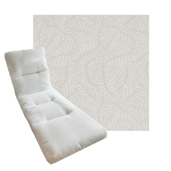 Tufted Style Universal Chaise Lounge Cushions | Sunbrella Outdoor Fabric | 3 Sizes