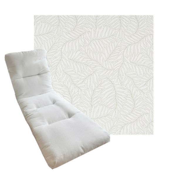 Tufted Style Universal Chaise Lounge Cushions | Sunbrella Outdoor Fabric | 3 Sizes