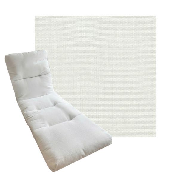 Tufted Style Universal Chaise Lounge Cushions | Sunbrella Outdoor Fabric | 3 Sizes