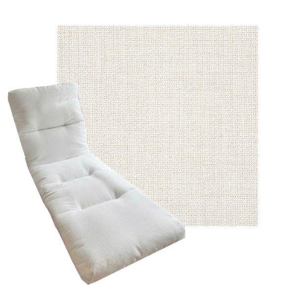 Tufted Style Universal Chaise Lounge Cushions | Sunbrella Outdoor Fabric | 3 Sizes