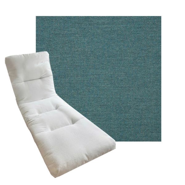 Tufted Style Universal Chaise Lounge Cushions | Sunbrella Outdoor Fabric | 3 Sizes