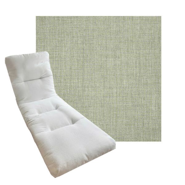 Tufted Style Universal Chaise Lounge Cushions | Sunbrella Outdoor Fabric | 3 Sizes