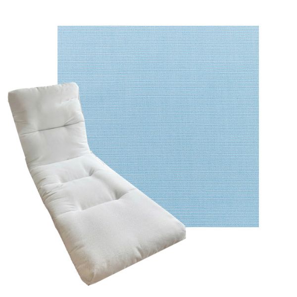 Tufted Style Universal Chaise Lounge Cushions | Sunbrella Outdoor Fabric | 3 Sizes