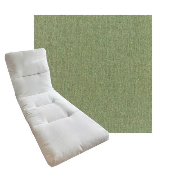 Tufted Style Universal Chaise Lounge Cushions | Sunbrella Outdoor Fabric | 3 Sizes