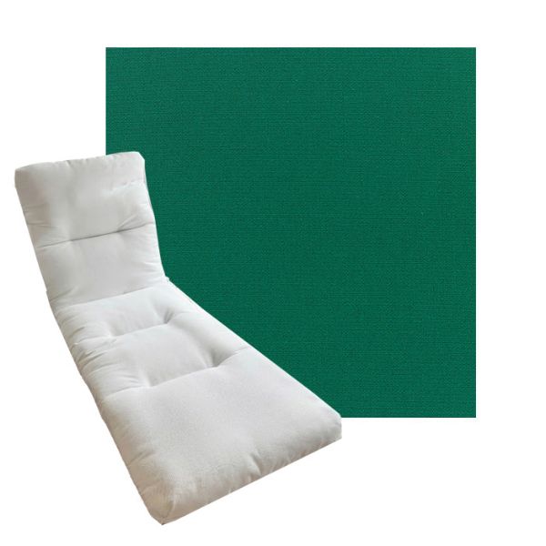 Tufted Style Universal Chaise Lounge Cushions | Sunbrella Outdoor Fabric | 3 Sizes