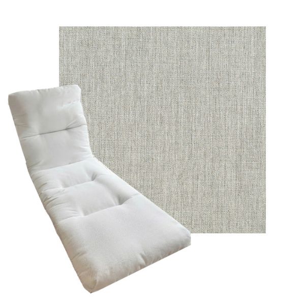 Tufted Style Universal Chaise Lounge Cushions | Sunbrella Outdoor Fabric | 3 Sizes