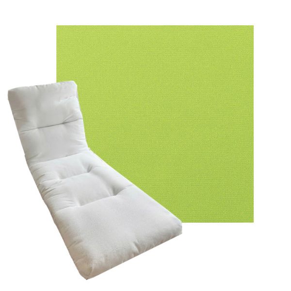 Tufted Style Universal Chaise Lounge Cushions | Sunbrella Outdoor Fabric | 3 Sizes