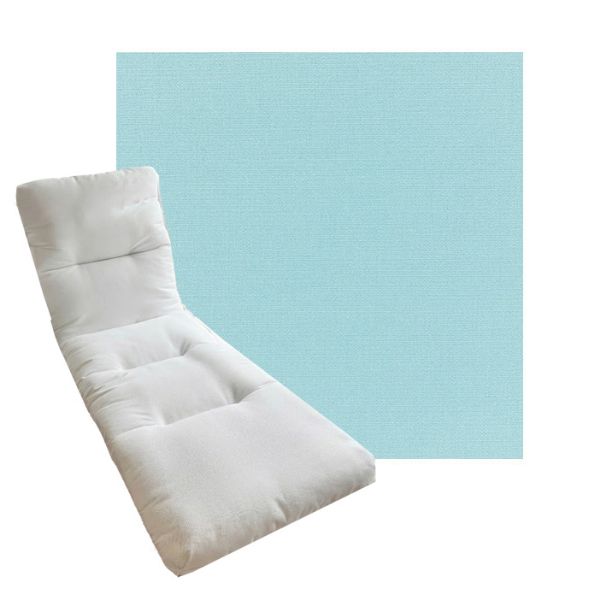 Tufted Style Universal Chaise Lounge Cushions | Sunbrella Outdoor Fabric | 3 Sizes