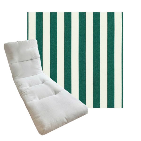 Tufted Style Universal Chaise Lounge Cushions | Sunbrella Outdoor Fabric | 3 Sizes