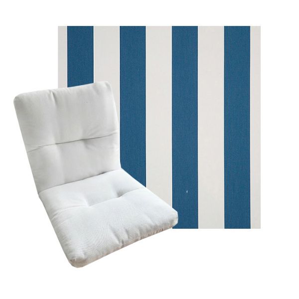 Tufted Style Universal Chair Cushions | Sunbrella Outdoor Fabric | 3 Sizes