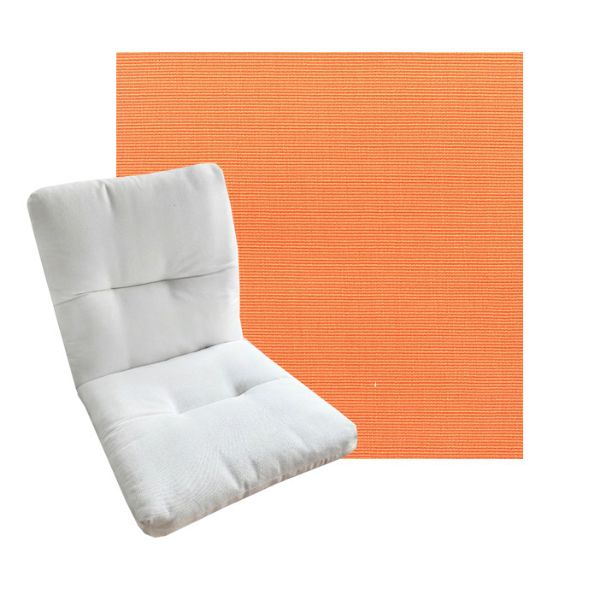 Tufted Style Universal Chair Cushions | Sunbrella Outdoor Fabric | 3 Sizes