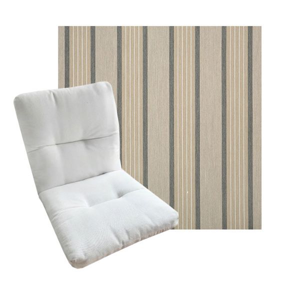 Tufted Style Universal Chair Cushions | Sunbrella Outdoor Fabric | 3 Sizes