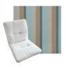Tufted Style Universal Chair Cushions | Sunbrella Outdoor Fabric | 3 Sizes