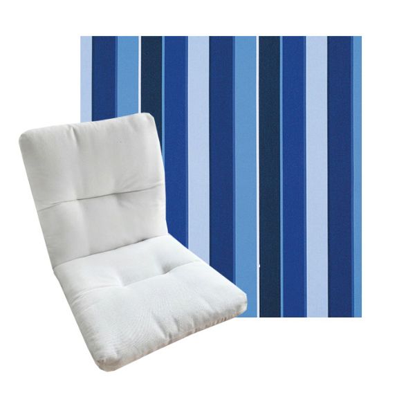 Tufted Style Universal Chair Cushions | Sunbrella Outdoor Fabric | 3 Sizes