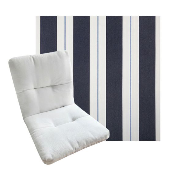 Tufted Style Universal Chair Cushions | Sunbrella Outdoor Fabric | 3 Sizes