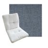 Tufted Style Universal Chair Cushions | Sunbrella Outdoor Fabric | 3 Sizes