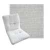 Tufted Style Universal Chair Cushions | Sunbrella Outdoor Fabric | 3 Sizes