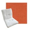 Tufted Style Universal Chair Cushions | Sunbrella Outdoor Fabric | 3 Sizes