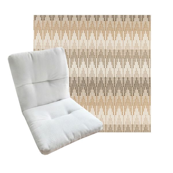 Tufted Style Universal Chair Cushions | Sunbrella Outdoor Fabric | 3 Sizes