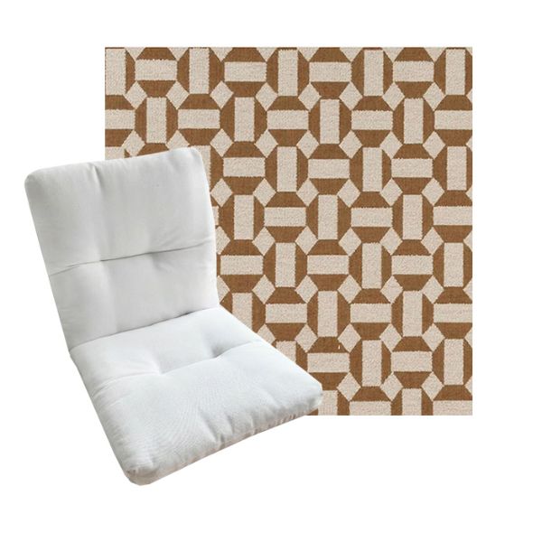 Tufted Style Universal Chair Cushions | Sunbrella Outdoor Fabric | 3 Sizes