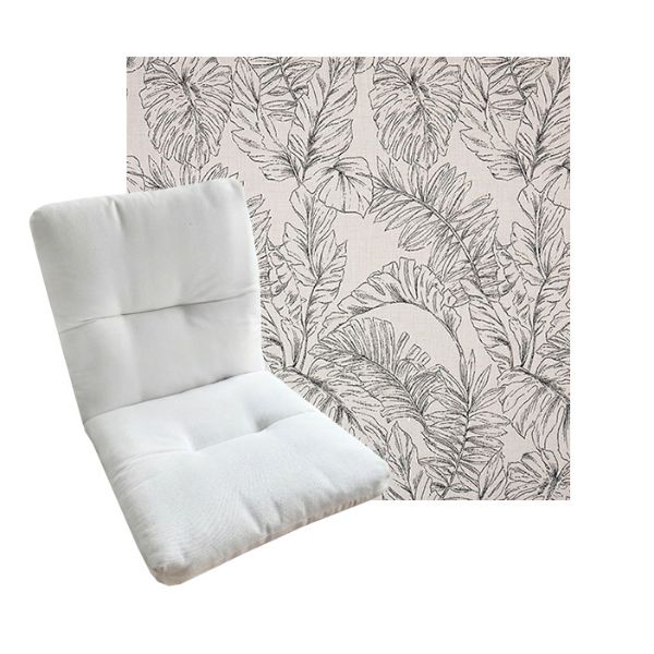 Tufted Style Universal Chair Cushions | Sunbrella Outdoor Fabric | 3 Sizes