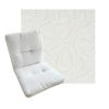 Tufted Style Universal Chair Cushions | Sunbrella Outdoor Fabric | 3 Sizes