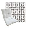 Tufted Style Universal Chair Cushions | Sunbrella Outdoor Fabric | 3 Sizes